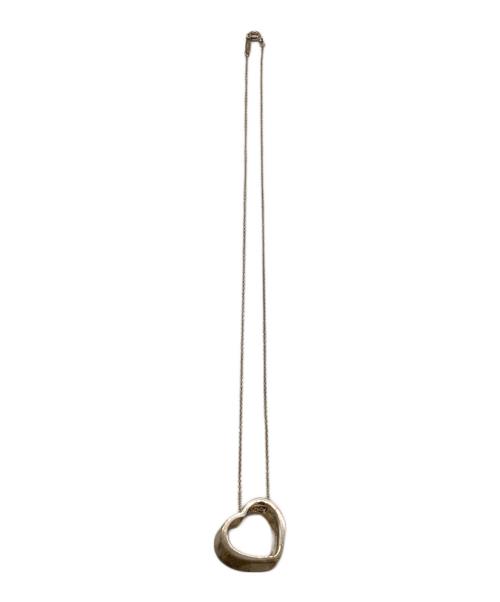 TIFFANY & Co.（ティファニー）Tiffany & Co. (ティファニー) ジオメトリック オープンハート ネックレス シルバーの古着・服飾アイテム