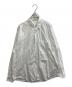 AURALEE（オーラリー）の古着「WASHED FINX TWILL BIG SHIRTS / ウォッシュドフィンクスツイルビッグシャツ / A22AS02TN」｜ホワイト