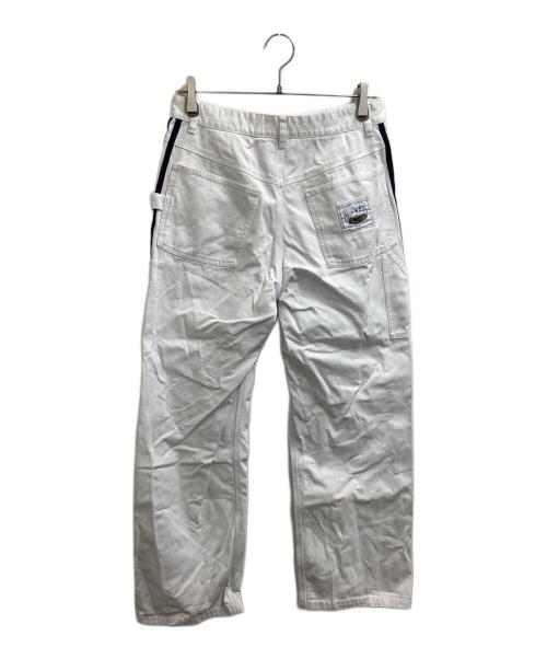 adidas（アディダス）adidas (アディダス) Noah (ノア) Painter Lounge Pants / ペインターラウンジパンツ / GS1390 ホワイト サイズ:Mの古着・服飾アイテム