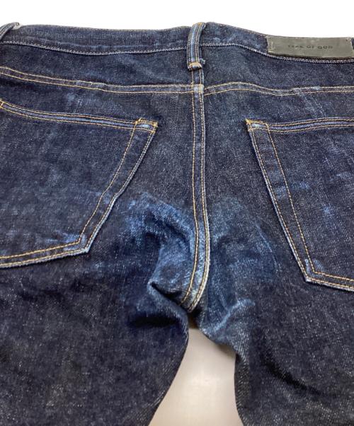 Fear Of God（フィア・オブ・ゴッド）FEAR OF GOD (フィア・オブ・ゴッド) Ankle Slim Zip Jeans / アンクル スリムジップジーンズ / USA製 インディゴ サイズ:31の古着・服飾アイテム