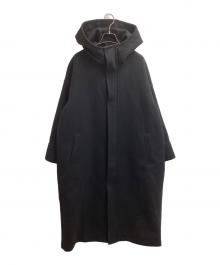 journal standard luxe（ジャーナルスタンダード ラックス）の古着「フーデッドコート　/　19020440009030」｜ブラック