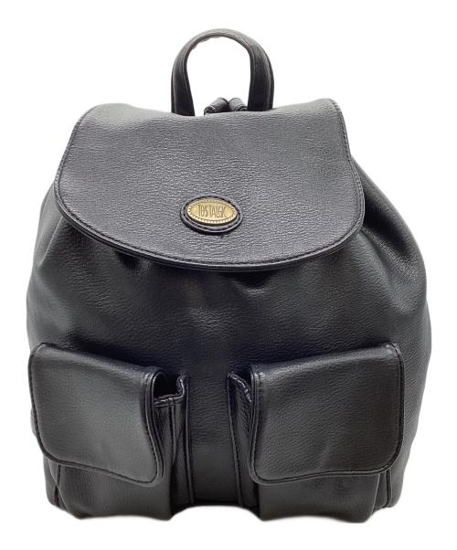 Tostalgic Clothing（トスタルジッククロージング）Tostalgic Clothing (トスタルジッククロージング) Mini leather back pack ブラックの古着・服飾アイテム
