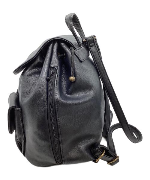 Tostalgic Clothing（トスタルジッククロージング）Tostalgic Clothing (トスタルジッククロージング) Mini leather back pack ブラックの古着・服飾アイテム