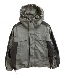 REEBOK×JEANASIS（リーボック×ジーナシス）の古着「ドロストナイロンジャケット / JS071687CA」｜グレー