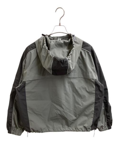 REEBOK（リーボック）REEBOK (リーボック) JEANASIS (ジーナシス) ドロストナイロンジャケット / JS071687CA グレー サイズ:FREEの古着・服飾アイテム