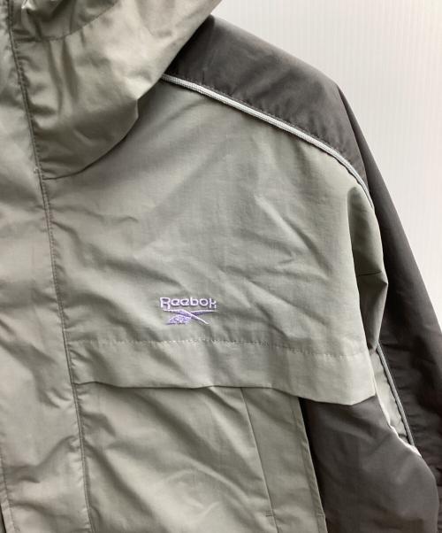 REEBOK（リーボック）REEBOK (リーボック) JEANASIS (ジーナシス) ドロストナイロンジャケット / JS071687CA グレー サイズ:FREEの古着・服飾アイテム