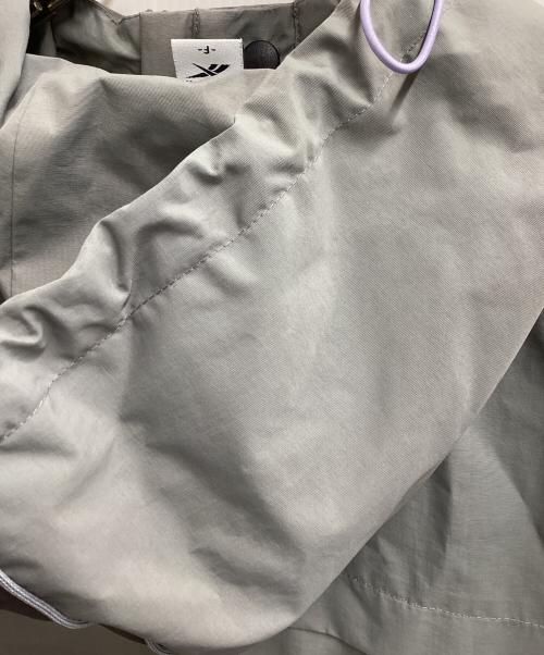 REEBOK（リーボック）REEBOK (リーボック) JEANASIS (ジーナシス) ドロストナイロンジャケット / JS071687CA グレー サイズ:FREEの古着・服飾アイテム