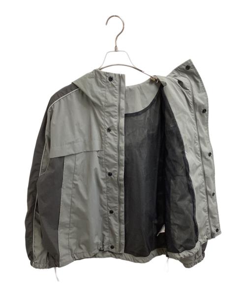 REEBOK（リーボック）REEBOK (リーボック) JEANASIS (ジーナシス) ドロストナイロンジャケット / JS071687CA グレー サイズ:FREEの古着・服飾アイテム
