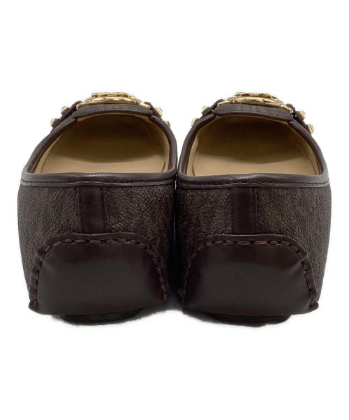 MICHAEL MICHAEL KORS（マイケル マイケルコース）MICHAEL MICHAEL KORS (マイケル マイケルコース) フラットパンプス / 1384 ブラウン サイズ:7.5の古着・服飾アイテム