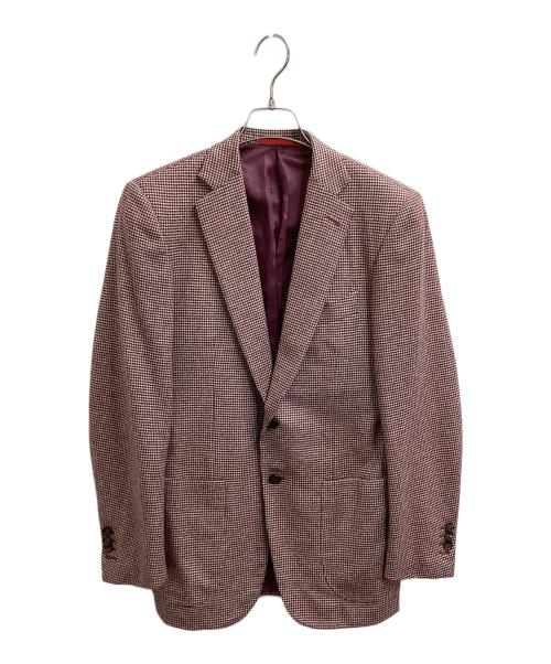 ISAIA（イザイア）ISAIA (イザイア) UNITED ARROWS (ユナイテッドアローズ) 別注テーラードジャケット パープル サイズ:42の古着・服飾アイテム
