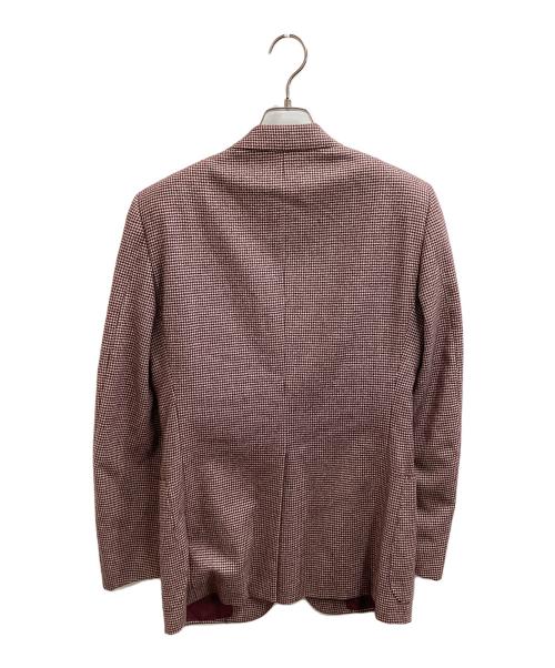 ISAIA（イザイア）ISAIA (イザイア) UNITED ARROWS (ユナイテッドアローズ) 別注テーラードジャケット パープル サイズ:42の古着・服飾アイテム