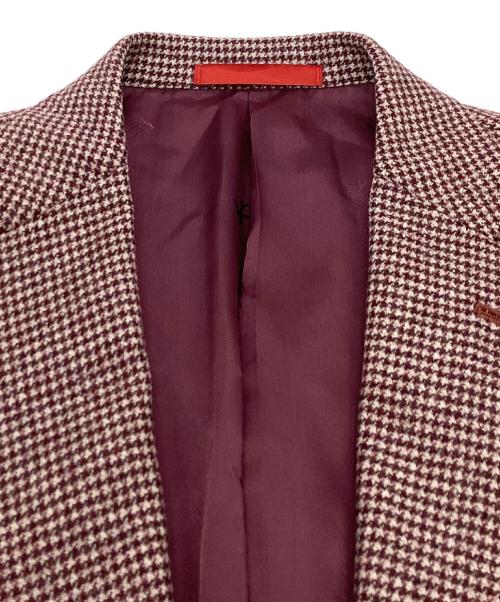 ISAIA（イザイア）ISAIA (イザイア) UNITED ARROWS (ユナイテッドアローズ) 別注テーラードジャケット パープル サイズ:42の古着・服飾アイテム