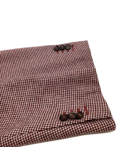 ISAIA（イザイア）ISAIA (イザイア) UNITED ARROWS (ユナイテッドアローズ) 別注テーラードジャケット パープル サイズ:42の古着・服飾アイテム