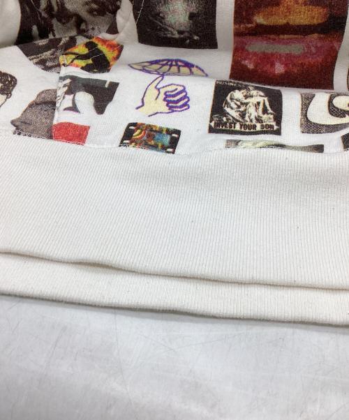 SUPREME（シュプリーム）Supreme (シュプリーム) Thrills Hooded Sweatshirt ホワイト サイズ:Mの古着・服飾アイテム