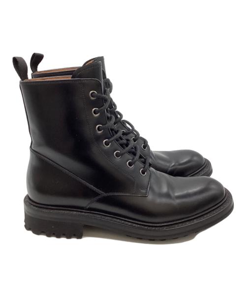 CHURCH'S（チャーチ）CHURCH'S (チャーチ) BLACK LEATHER ANKLE BOOTS / NANALAH LW  ブラック サイズ:36 1/2の古着・服飾アイテム