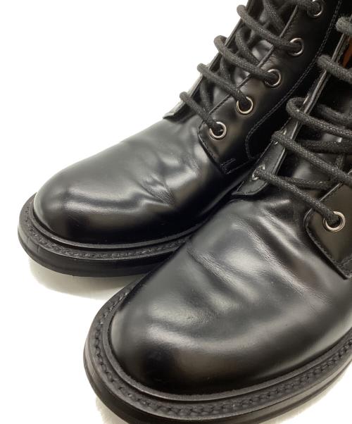 CHURCH'S（チャーチ）CHURCH'S (チャーチ) BLACK LEATHER ANKLE BOOTS / NANALAH LW  ブラック サイズ:36 1/2の古着・服飾アイテム