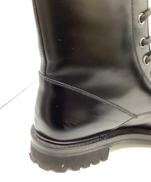 CHURCH'S（チャーチ）CHURCH'S (チャーチ) BLACK LEATHER ANKLE BOOTS / NANALAH LW  ブラック サイズ:36 1/2の古着・服飾アイテム