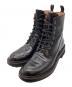 CHURCH'S（チャーチ）の古着「BLACK LEATHER ANKLE BOOTS / NANALAH LW 」｜ブラック