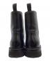 中古・古着 CHURCH'S (チャーチ) BLACK LEATHER ANKLE BOOTS / NANALAH LW  ブラック サイズ:36 1/2：35000円