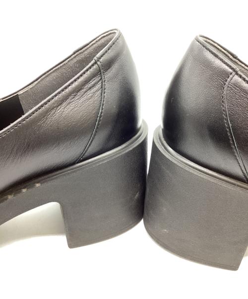 DIANA（ダイアナ）DIANA (ダイアナ) 厚底バックルヒールアップローファー / WD26362 ブラック サイズ:25cmの古着・服飾アイテム
