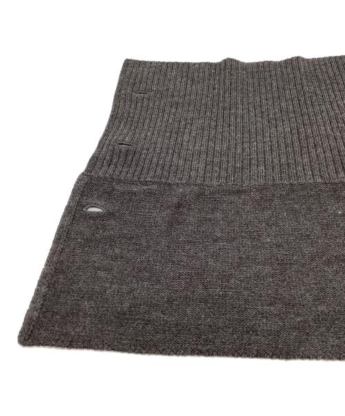 s'yte（サイト）s'yte (サイト) QUEENS CODE NECK WARMER グレー 未使用品の古着・服飾アイテム