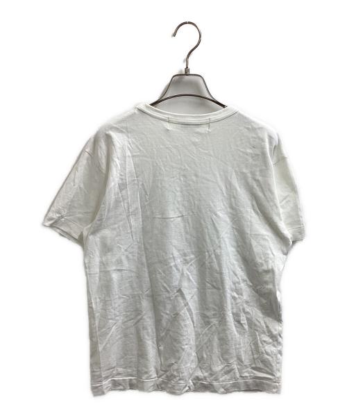 PLAY COMME des GARCONS（プレイコムデギャルソン）PLAY COMME des GARCONS (プレイコムデギャルソン) T-Shirt With Black Emblem / 黒ハートロゴ Tシャツ / AX-T064 / AD2023 ホワイト サイズ:Mの古着・服飾アイテム