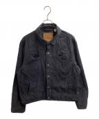 LEVI'S PReMIUMリーバイス プレミアム）の古着「マーケットマイナーズ トラッカージャケット / 4515051720」｜ブラック