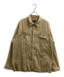 Patagonia（パタゴニア）の古着「02年製 ロングスリーブシャツ」｜ベージュ