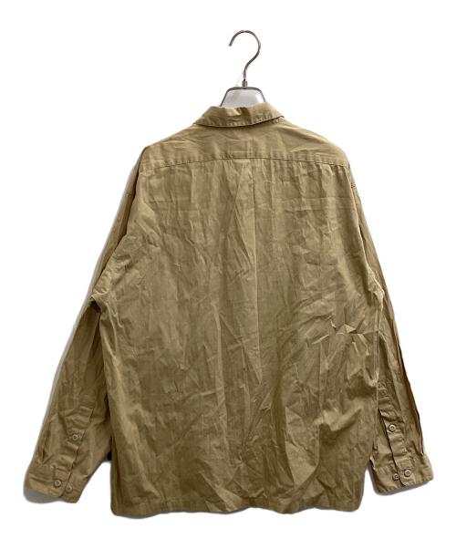 Patagonia（パタゴニア）Patagonia (パタゴニア) 02年製 ロングスリーブシャツ ベージュ サイズ:Mの古着・服飾アイテム