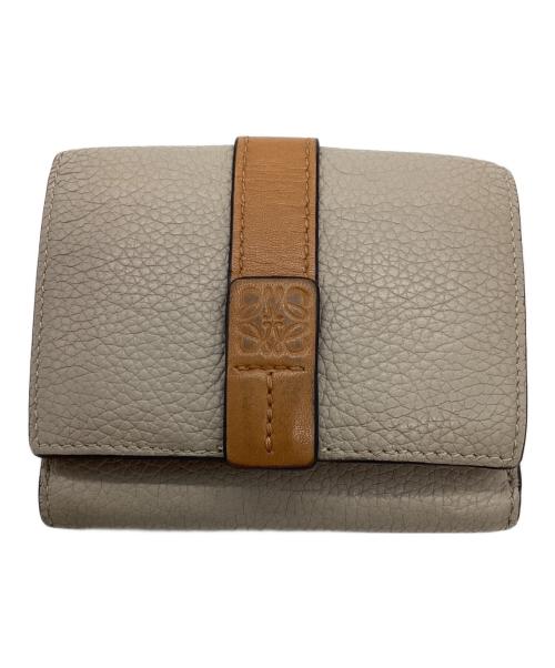 LOEWE（ロエベ）LOEWE (ロエベ) トライフォールドウォレット / C660TR2X03 ベージュの古着・服飾アイテム