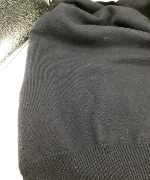 Y's（ワイズ）Y's (ワイズ) 格子柄ラグランニット / YV-K74-149 ネイビー サイズ:2の古着・服飾アイテム
