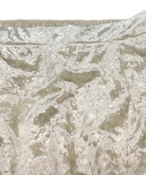 sahara（サハラ）sahara (サハラ) Velour Long Skirt / ベロアロングスカート ベージュ サイズ:Mの古着・服飾アイテム