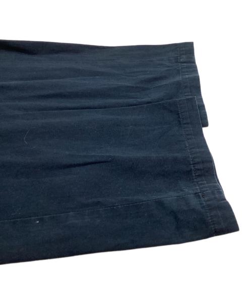 KRIS VAN ASSCHE（クリス ヴァン アッシュ）KRIS VAN ASSCHE (クリス ヴァン アッシュ) ダブルウエストパンツ / UH-15-806-09 ネイビー サイズ:46の古着・服飾アイテム