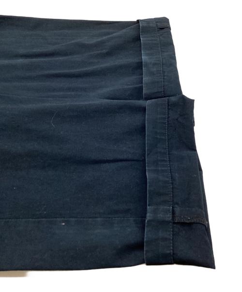 KRIS VAN ASSCHE（クリス ヴァン アッシュ）KRIS VAN ASSCHE (クリス ヴァン アッシュ) ダブルウエストパンツ / UH-15-806-09 ネイビー サイズ:46の古着・服飾アイテム