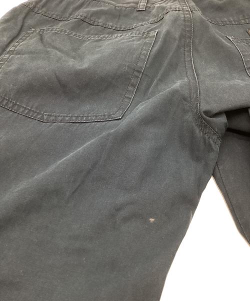 KRIS VAN ASSCHE（クリス ヴァン アッシュ）KRIS VAN ASSCHE (クリス ヴァン アッシュ) ダブルウエストパンツ / UH-15-806-09 ネイビー サイズ:46の古着・服飾アイテム