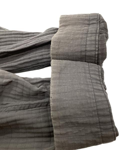 ISSEY MIYAKE MEN（イッセイミヤケメン）ISSEY MIYAKE MEN (イッセイミヤケメン) クロスプラッド 長袖シャツ グレー サイズ:3の古着・服飾アイテム