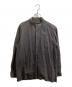ISSEY MIYAKE MEN（イッセイミヤケメン）の古着「クロスプラッド 長袖シャツ」｜グレー