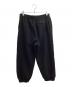 Y's (ワイズ) CABLE JQ KNIT ELASTIC WAIST PANTS ブラック サイズ:2：20000円