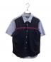 COMME des GARCONS HOMME（コムデギャルソン オム）の古着「フロント切替S/Sシャツ / HA-S060 / AD2007」｜ブルー