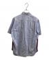 COMME des GARCONS HOMME (コムデギャルソン オム) フロント切替S/Sシャツ / HA-S060 / AD2007 ブルー サイズ:M：8000円