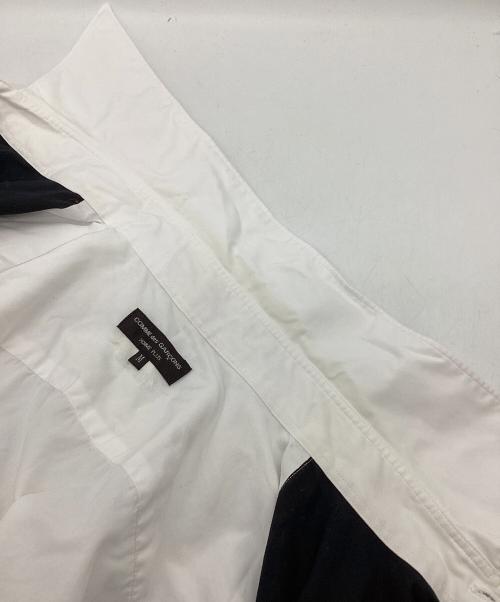 COMME des GARCONS HOMME PLUS（コムデギャルソンオムプリュス）COMME des GARCONS HOMME PLUS (コムデギャルソンオムプリュス) Fake hole L/S shirt / AD2014 / PN-B016　 ホワイト サイズ:Mの古着・服飾アイテム