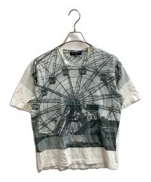 COMME des GARCONS HOMME（コムデギャルソン オム）の古着「観覧車転写Tシャツ / AD2005 /」｜ホワイト