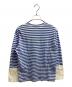 PLAY COMME des GARCONS (プレイコムデギャルソン) SMALL HEART STRIPED LS TEE ブルー サイズ:XL：6000円