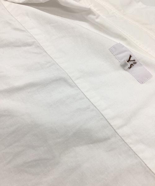 Y's（ワイズ）Y's (ワイズ) コットンシャツ ホワイト サイズ:3の古着・服飾アイテム