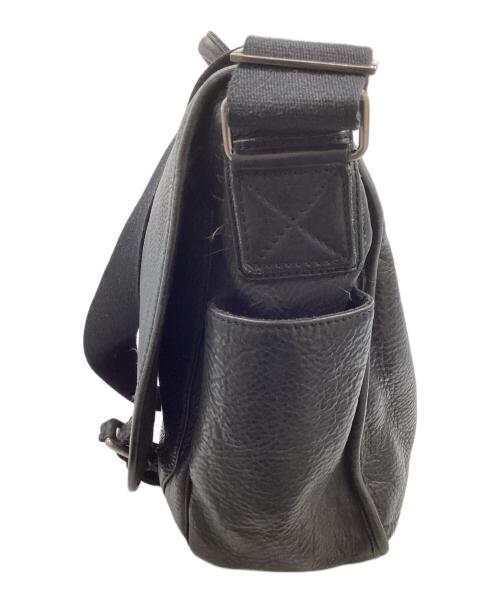 L.L.Bean（エルエルビーン）L.L.Bean (エルエルビーン) レザーメッセンジャーバッグ ブラックの古着・服飾アイテム