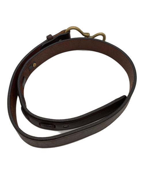 TORY LEATHER（トリーレザー）TORY LEATHER　 (トリーレザー) 2260 Brass Hoof Pick Belt / USA製 ブラウン サイズ:36の古着・服飾アイテム