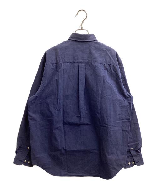 Yohji Yamamoto D’URBAN A.A.R（ヨウジヤマモトダーバンアール）Yohji Yamamoto D’URBAN A.A.R (ヨウジヤマモトダーバンアール) ドレスシャツ ネイビー サイズ:Mの古着・服飾アイテム