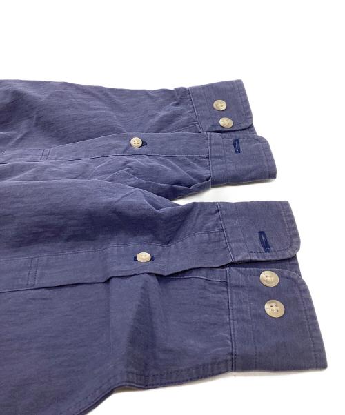 Yohji Yamamoto D’URBAN A.A.R（ヨウジヤマモトダーバンアール）Yohji Yamamoto D’URBAN A.A.R (ヨウジヤマモトダーバンアール) ドレスシャツ ネイビー サイズ:Mの古着・服飾アイテム