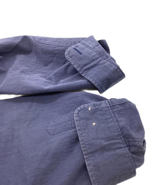 Yohji Yamamoto D’URBAN A.A.R（ヨウジヤマモトダーバンアール）Yohji Yamamoto D’URBAN A.A.R (ヨウジヤマモトダーバンアール) ドレスシャツ ネイビー サイズ:Mの古着・服飾アイテム