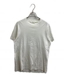 PRADA（プラダ）の古着「トライアングルロゴパッチTシャツ / UJM492 S181」｜ホワイト
